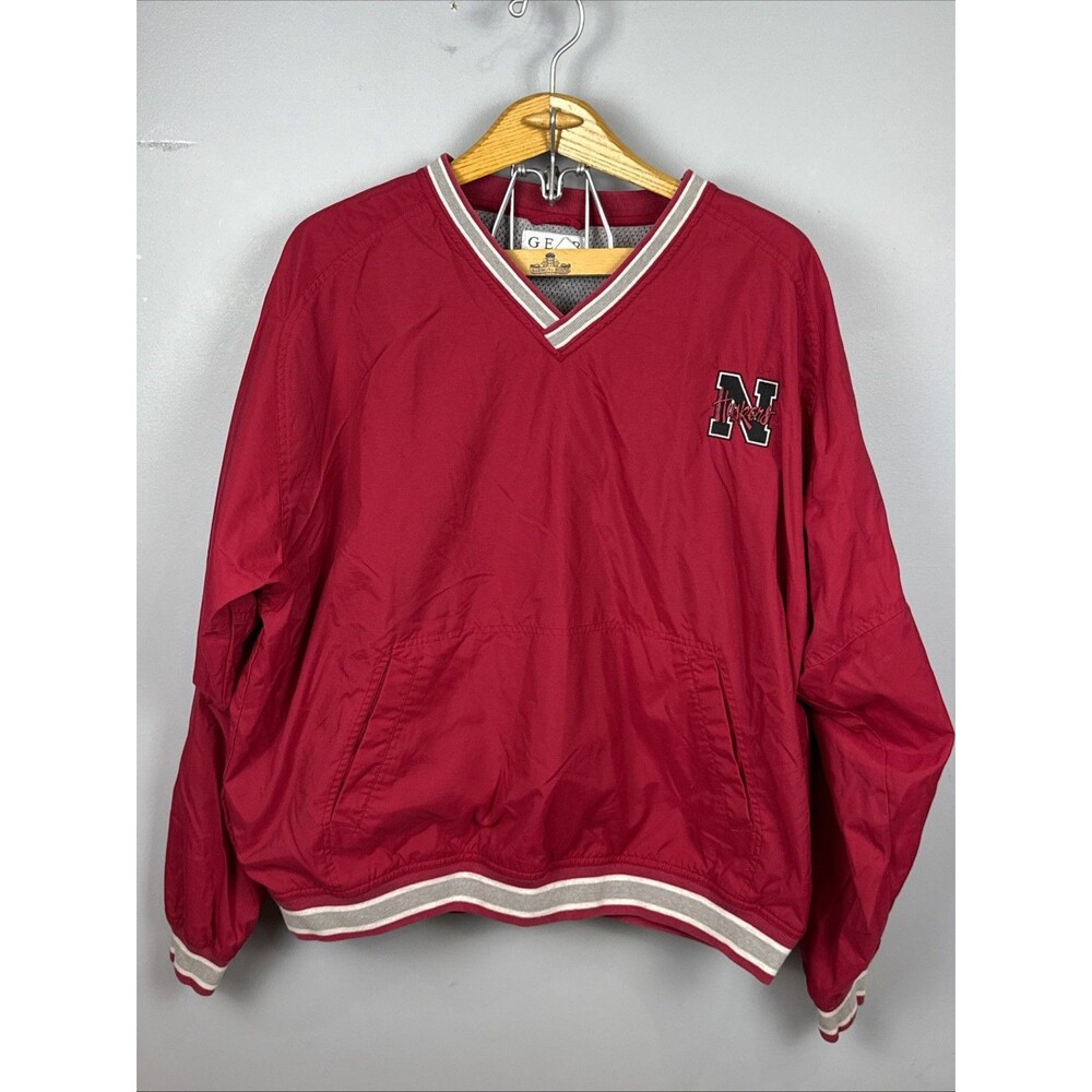 Nebraska Husker Red Pullover XL Unisex Used Some Flaws
